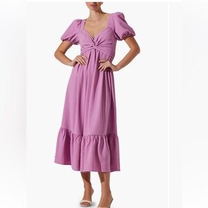 ASTR the Label puff sleeve dress. Great condition.